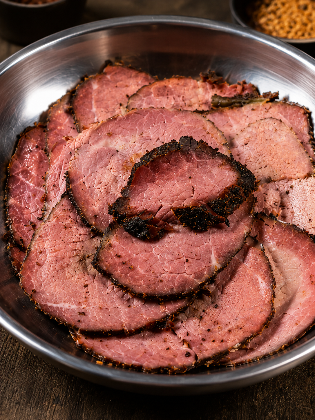 Pastrami de Vacuno Premium Ahumado artesanal 200g